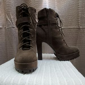 Lace Up Booties
